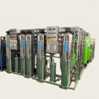 Système de traitement d'eau par osmose inverse LK 5000L/h avec PLC et pompe 220V, filtration et purification ultraviolette