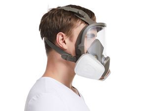 <span class=keywords><strong>Masque</strong></span> à gaz intégral 6800, respirateur réutilisable pour travaux chimiques industriels et peinture au pistolet, avec cartouches filtrantes - Product Image 4