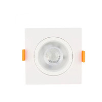 Éclairage intérieur de haute qualité rond carré 5w en plastique encastré projecteur LED encastré pour bureau à domicile Led Spot Light