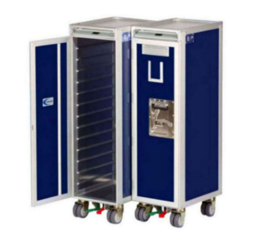 Airline Aircraft Galley Cart - Aluminum Food Trolley for Aircraft