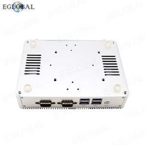 Mini PC avec Intel Core I3-5005U 8GB DDR3L 256GB MSATA SSD VGA double affichage 2 * RJ45 Giga LAN Win 10 prise AU sans ventilateur - Product Image 5