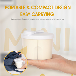 Mommylove-contenedor de leche en polvo para bebé, dispensador de fórmula multifuncional de grado alimenticio, almacenamiento de aperitivos, venta al por mayor, China - Product Image 4