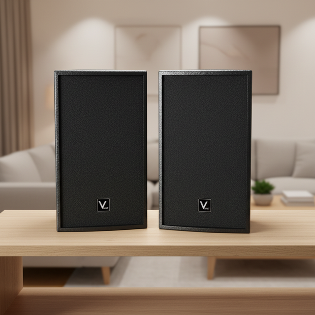 VATN VT5120 Outdoor Professional KTV Stage 12 Inch High Fidelity Solid Speaker Home Theatre System 600W Black