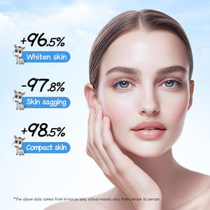 Ensemble de soins de la peau au lait d'ânesse biologique ZOZU en marque privée, série éclaircissante et hydratante à l'acide hyaluronique et aux acides aminés pour femmes - Product Image 4