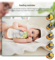 Moniteur bébé avec écran LCD de 5,0 pouces, communication bidirectionnelle, caméra IP, surveillance de la température, vision nocturne, pour surveiller bébé