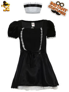 <span class=keywords><strong>Costume</strong></span> da Cameriera per Halloween, Abbigliamento per Cosplay, Travestimento per Donne Adulte - Product Image 5