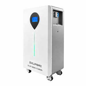 แบตเตอรี่บ้าน LiFePO4 15kWh 51.2V 300Ah เซลล์แบบ Blade เกรด EV พร้อมระบบป้องกันไฟไหม้แบบ Aerosol 8000 รอบการใช้งาน ควบคุมผ่านแอพ WiFi - Product Image 1