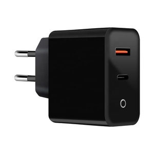 Cargador GaN de Pared para la India, <span class=keywords><strong>65</strong></span> W, 2 Puertos USB Tipo C, Adaptador de <span class=keywords><strong>65</strong></span> W para Samsung S24fe, OnePlus, Motorola, iPhone - Product Image 1