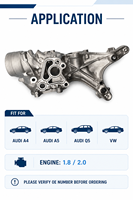 Support de filtre à huile 06K903143M 06L903143A 06L903143K pour Volkswagen Audi A4 A5 Q5 Pièces de moteur Kit OEM Vente en gros