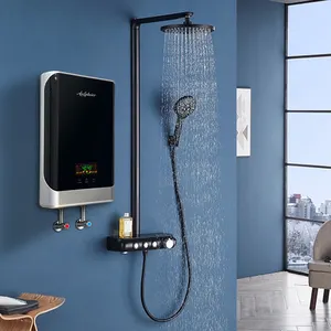 Cozinha aparelho china fornecedores anlabeier aquecedor elétrico de água para chuveiro com interruptor air-break