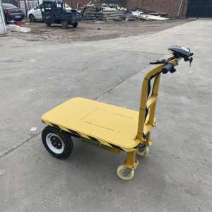 Mobil pipih listrik otomatis baja tahan karat, <span class=keywords><strong>Platform</strong></span> empat roda untuk penyimpanan, alat industri, layanan purnajual baik - Product Image 4