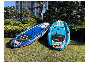 Câu cá Inflatable Kayak lớn Paddle Board thể thao dưới nước thuyền nổi Dock với câu cá Phụ Kiện - Product Image 4