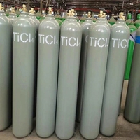 Tétrachlorure de titane (TiCl4) de haute pureté 5N (99,999 %) – Précédent pour la technologie ALD CVD des semi-conducteurs – Fût de 200 L – Gaz spécialisé KAIMEI