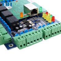 Sistema de Control de Acceso con Precio de Mayorista, Seguridad Inteligente, Software Gratuito, 4 Puertas, Panel de Red TCP/IP, Wiegand para Cerradura Inteligente