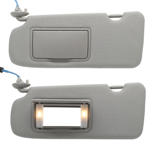 حاجب شمس قابل للطي للسائق باللون الرمادي مصنوع من البولي بروبيلين والقماش، متوافق مع سيارة CR-V موديلات 2017-2022، رقم القطعة 83280TLAA12ZB - Product Image 3