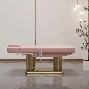 Professional Heating Electric 4 Motor Aesthetic Medical Examination Chair Spa Massage Lash Table Cosmetic Facial Beauty <b>Bed</b> - Product Image 3