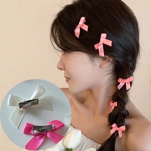 Pinces à <span class=keywords><strong>cheveux</strong></span> multicolores avec ruban de ballet Accessoires pour <span class=keywords><strong>cheveux</strong></span> Pinces frontales latérales tressées Décorations de <span class=keywords><strong>cheveux</strong></span> en alliage Mignon - Product Image 2