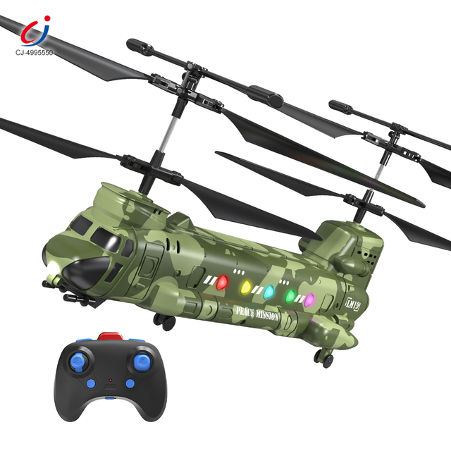 Chengji Rc Transport Aircraft Rc Military Helicopter Double Propeller Camera Remote Control Aircraft Toy