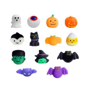 Custom Fidget Toy-Creative Halloween <b>Squeeze</b> - Pumpkin Ghost Mochi Stress-Relief Soft Gel <b>Ball</b>-Mochi Toy - Product Image 5