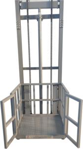 Elevador de carga vertical hidráulico de fábrica de almacén de plataforma elevadora de carga de 1000kg - Product Image 4