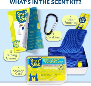 Dog Nosework <strong>Kit</strong> Sachet Brain Games Seek Dog <strong>Sniffing</strong> Toys Brain Games Fun Nose Work Scent Training <strong>Kit</strong> Dog Nose Work <strong>Kit</strong> - Product Image 2