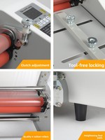 Machine à plastifier automatique BYON I9460T A2 pour affiches, photos et documents A3/A4/A5/A6 avec un design compact et durable