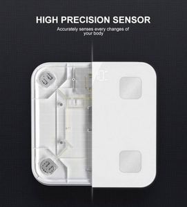 เครื่องชั่งน้ำหนักดิจิตอล OEM 180 กก. พร้อมเซ็นเซอร์วัดไขมันในร่างกายอัจฉริยะ - Product Image 2