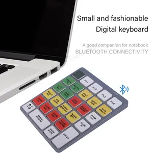 28 keys digital numeric numpad stock market trading keyboard