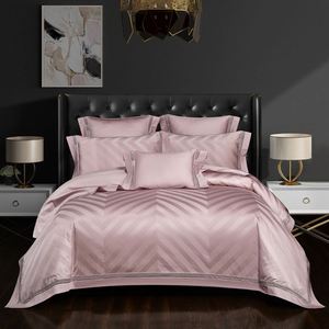 <span class=keywords><strong>Parure</strong></span> <span class=keywords><strong>de</strong></span> lit quatre pièces en coton égyptien jacquard <span class=keywords><strong>de</strong></span> haute qualité, fibres longues, 600 fils/cm², toutes saisons, avec option <span class=keywords><strong>de</strong></span> <span class=keywords><strong>parure</strong></span> sept pièces, personnalisation privée - Product Image 2