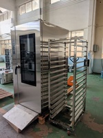 Horno de Convección Automático para Panadería Comercial, 6-12 Bandejas, Fermentadora a Vapor, Gas/Eléctrico, Nuevo, Digital, para Pan, Harina, Maíz, Frutas, Nueces