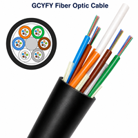Câble à fibres optiques micro-nouées soufflées à l'air GCYFY SM G652D 48 cœurs non métallique, expédition rapide