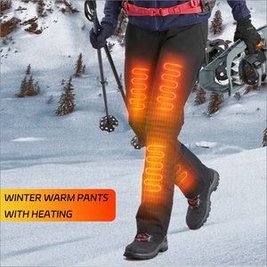 Pantaloni riscaldati con cerniera personalizzabili USB <span class=keywords><strong>coperta</strong></span> invernale reattiva riscaldati mutandoni - Product Image 6
