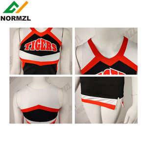 Lo último en mallas de manga larga para escuela secundaria, mallas para niña, disfraz de animadora, uniformes de porristas personalizados - Product Image 5