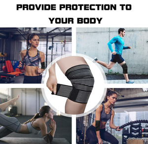 ยางยืดรัดน่องปลอกผ้าพันแผลสำหรับบรรเทาอาการปวดน่องขาส่วนล่างรองรับเฝือกหน้าแข้ง - Product Image 3