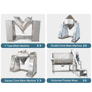 ORME Stainless Steel Tumbler 50kg <strong>Small</strong> Dry Powder Soap Mix Machine Rotating Drum Detergent Powder Mixer - Product Image 6