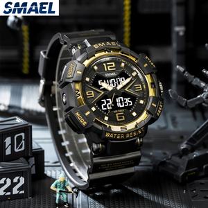 นาฬิกา SMAEL 8076 นาฬิกาสปอร์ต LED แสดงผลแบบดิจิตอล กันน้ำ 3BAR สำหรับผู้ชาย รับทำโลโก้ตามสั่ง - Product Image 3