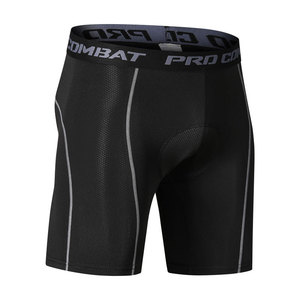 <span class=keywords><strong>Pantaloncini</strong></span> da Ciclismo <span class=keywords><strong>per</strong></span> Uomo in Tessuto a Rete di Poliestere con Imbottitura Spessa in Silicone, Traspiranti e Assorbenti <span class=keywords><strong>per</strong></span> Mountain Bike - Product Image 2