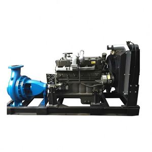 Pompe à eau industrielle à circulation en fonte, type centrifuge horizontale à aspiration axiale - Product Image 1