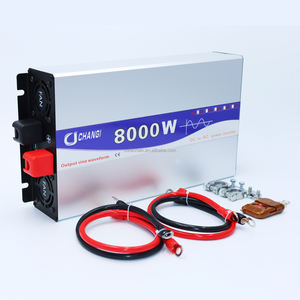 Onduleur 12V 24V 48V AC 220V 230V onde sinusale pure simple 30A 5000W 6000W 8000W transformateur de tension de voiture solaire - Product Image 4