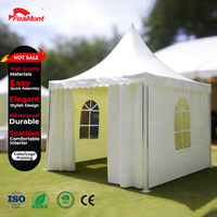 Tente de fête pagode FEAMONT Le Chapiteau pour événements sociaux et célébrations avec un design élégant et un matériau facile à nettoyer