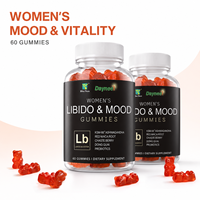 Gummies pour la libido féminine sous marque privée, supplément bien-être et vitalité pour femmes, OEM ODM, vente en gros, fabricant d'usine