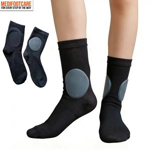 Ayak Bileği Koruyucu Jel Kılıf, Silikon Pedli Malolar Korumalı Paten Çorapları, Artistik Patinaj, Roller, Hokey, Destek Bandı, Atel için - Product Image 3