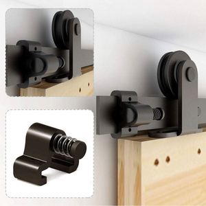 WEKIS Herrajes de Latón para Puertas Corredizas de 10 Pies/12 Pies (305 cm) para Puertas de Madera, Dormitorio, Cocina y Sala de Estar - Product Image 3