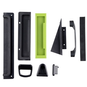 Poignée et bouton de meuble en plastique, rectangle, pour tiroir, installation facile, design minimaliste - Product Image 3