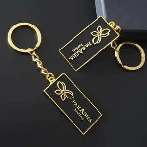Zinc Alloy Metal Key Chain For Souvenirs And Decorative Metal Keychain Key Holder Keychain Butterfly Logo Keychain
