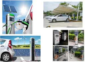 Produk terbaru 2024 32a 220v 7kw tiga fase ac Eropa ev tipe 2 soket pengisi daya dengan kawat kabel