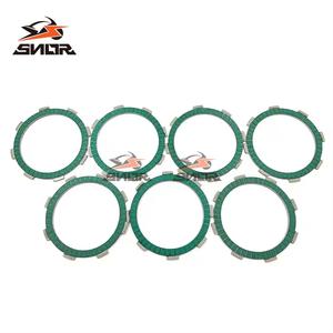 Disques d'embrayage en papier pour moto SNOR, plaques de friction d'embrayage pour moteurs HONDA CB CG <span class=keywords><strong>125</strong></span> 150 250 <span class=keywords><strong>ZONGSHEN</strong></span> LONCIN <span class=keywords><strong>125</strong></span> 250 - Product Image 5
