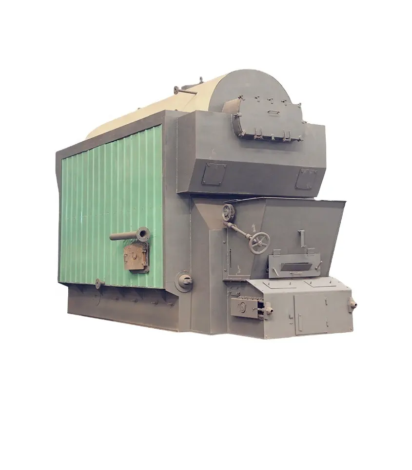 DZL Wood Log Fabric Waste Coal Fired Hot Water Steam Boiler