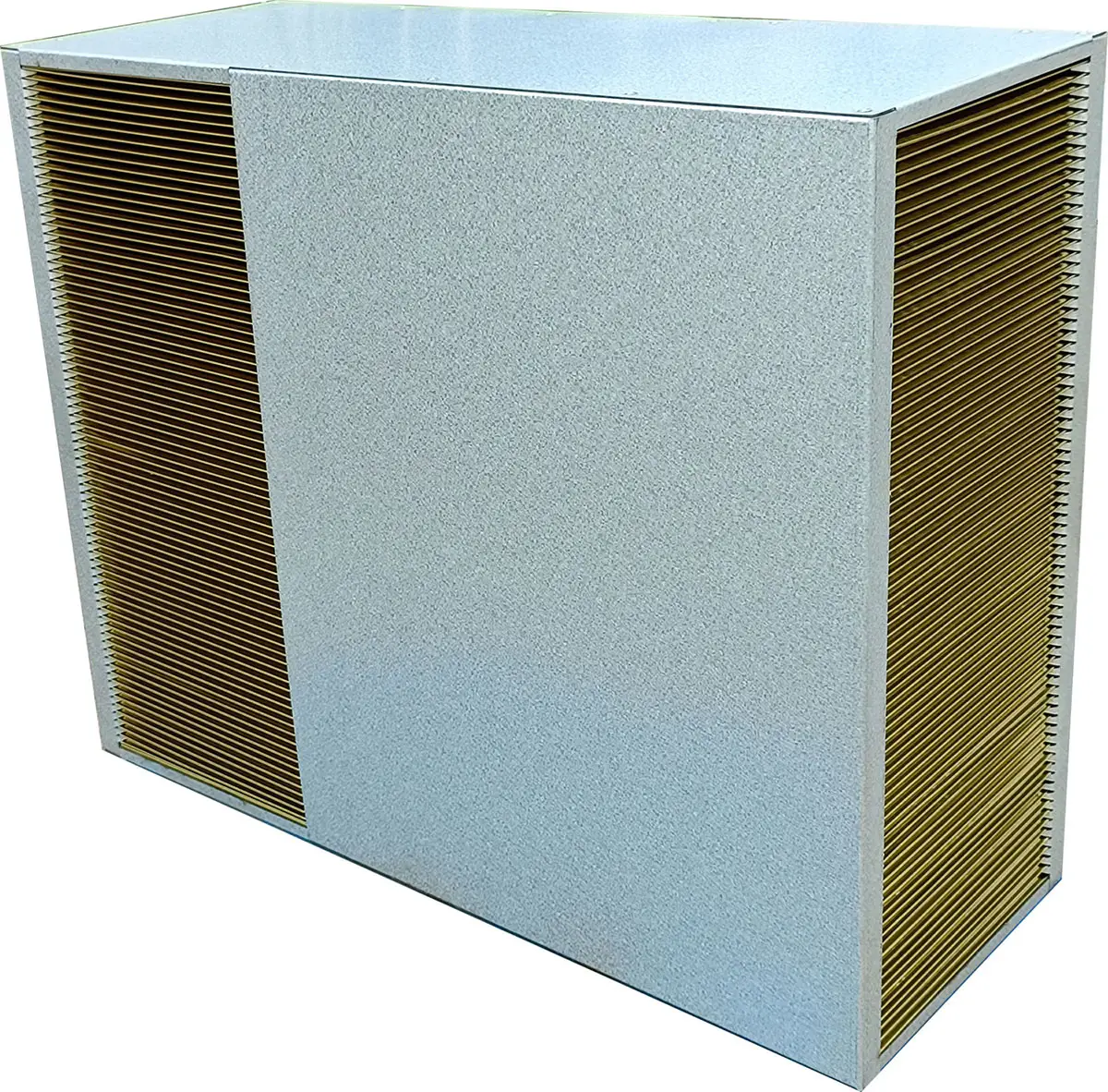 quality certified outdoor air to air telecom cabinet heat exchanger