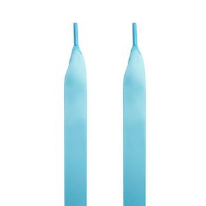 Lacets en ruban satiné multicolores pour chaussures décontractées, lacets plats en polyester de 2 cm de large pour baskets et chaussures de sport - Product Image 5